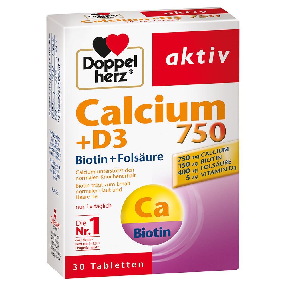 Calcium + D3 Tabletten 30 St Tabletten