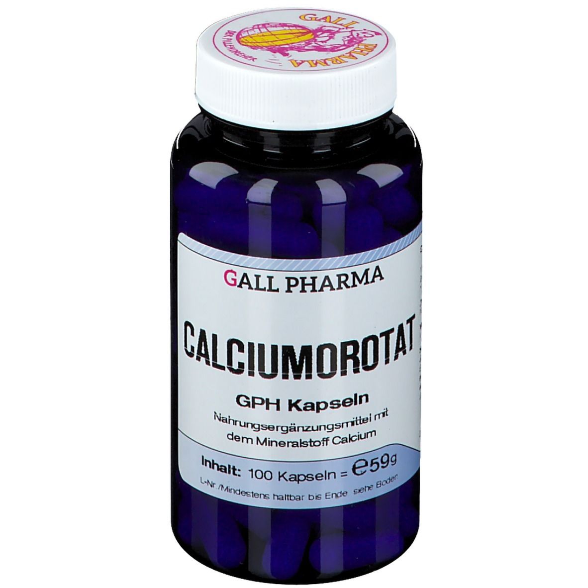 Calciumorotat 500 mg GPH 100 St Kapseln