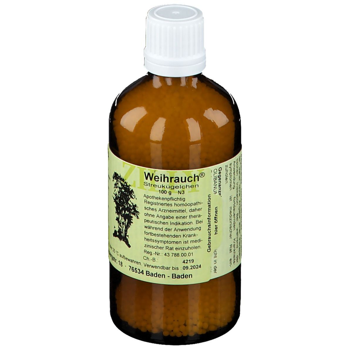 Olibanum RA-Weihrauch® 100 g Globuli