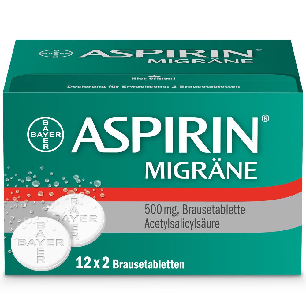 Migräne Brausetabletten 24 St Brausetabletten