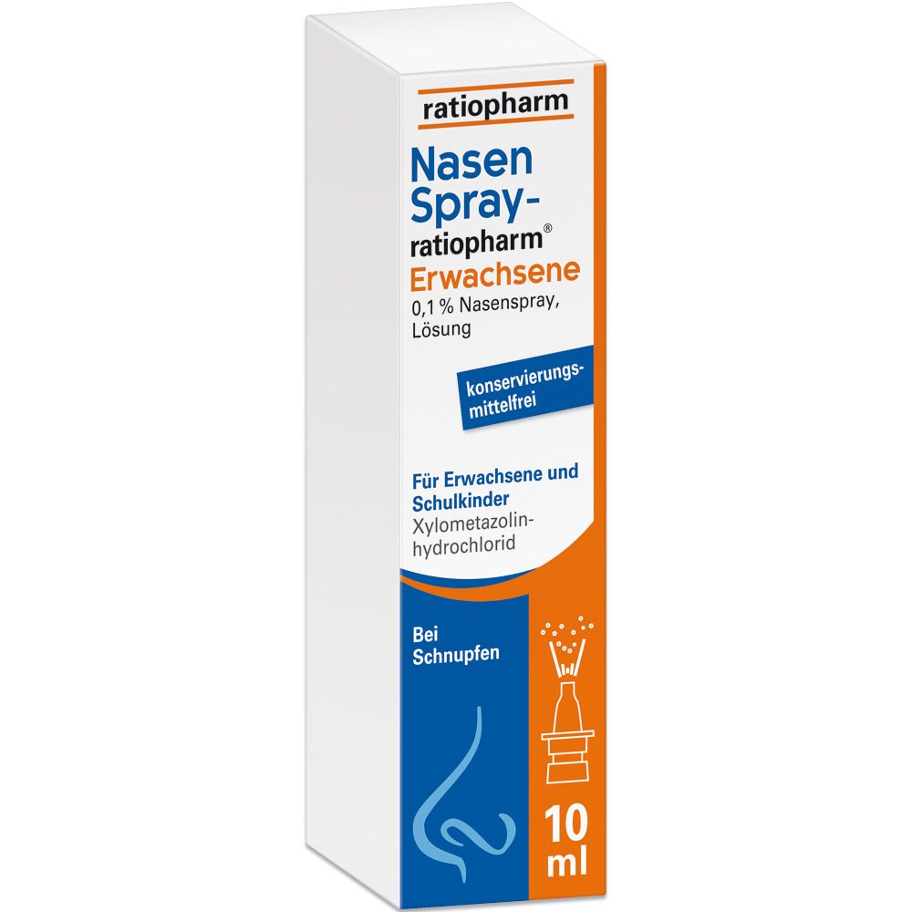 Nasenspray-ratiopharm® Erwachsene 15 ml Nasenspray