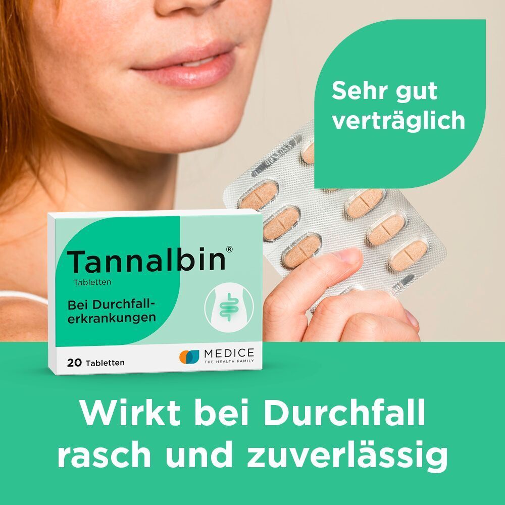 Tannalbin bei Durchfallerkrankungen