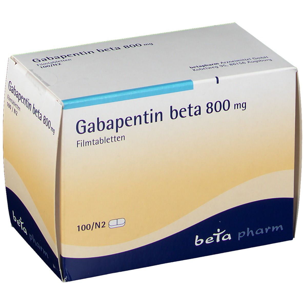 Gabapentin beta 800 mg