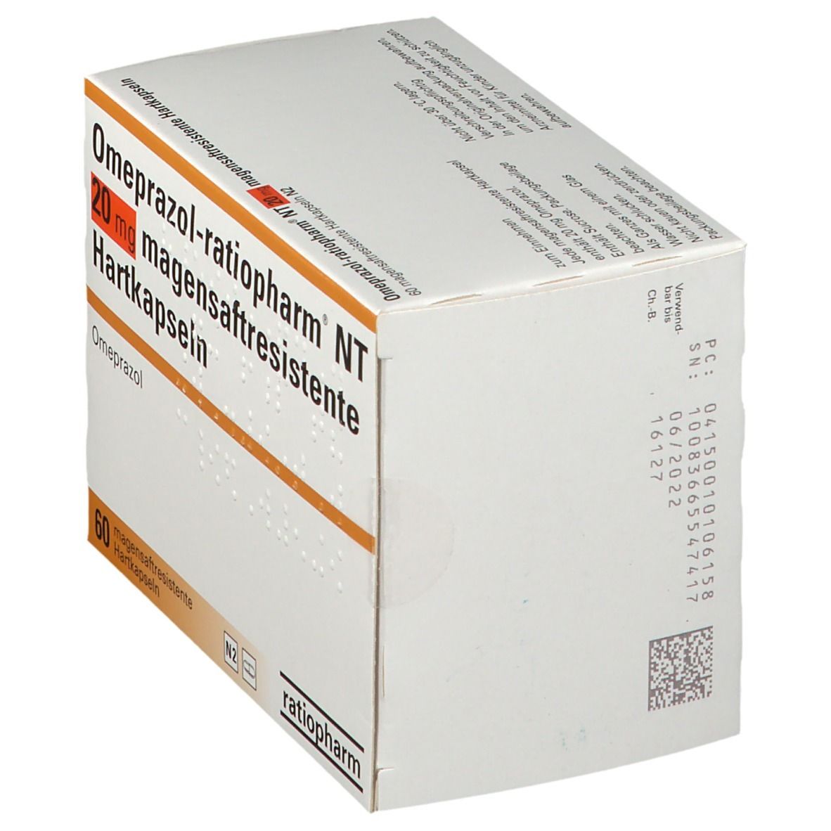Omeprazol-ratiopharm® NT 20 mg
