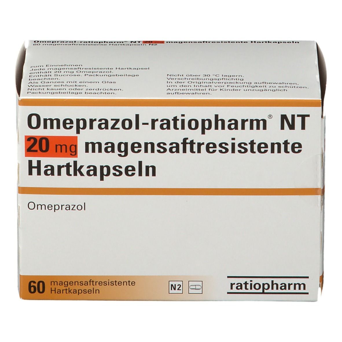 Omeprazol-ratiopharm® NT 20 mg