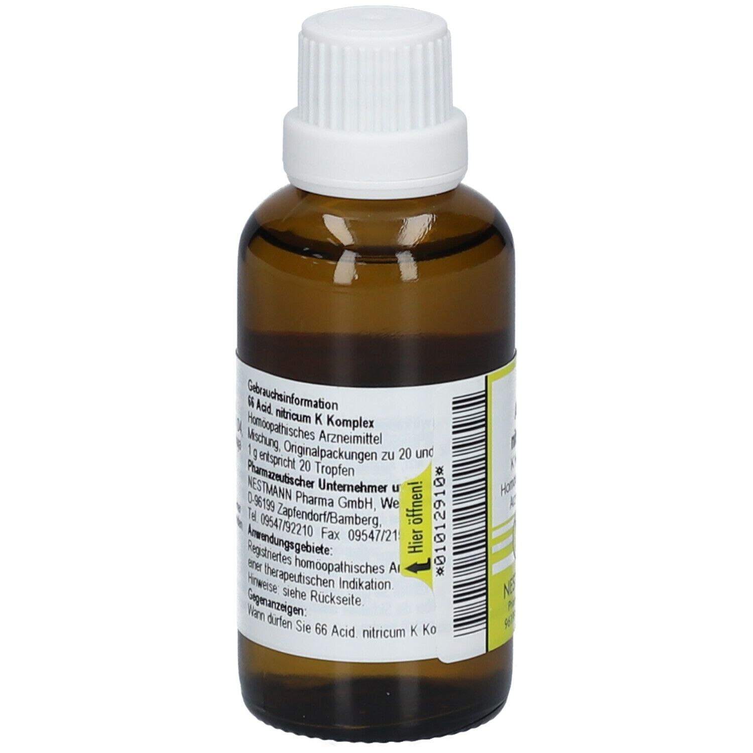 Acidum Nitricum K Komplex Nr.66 Dilution 50 ml