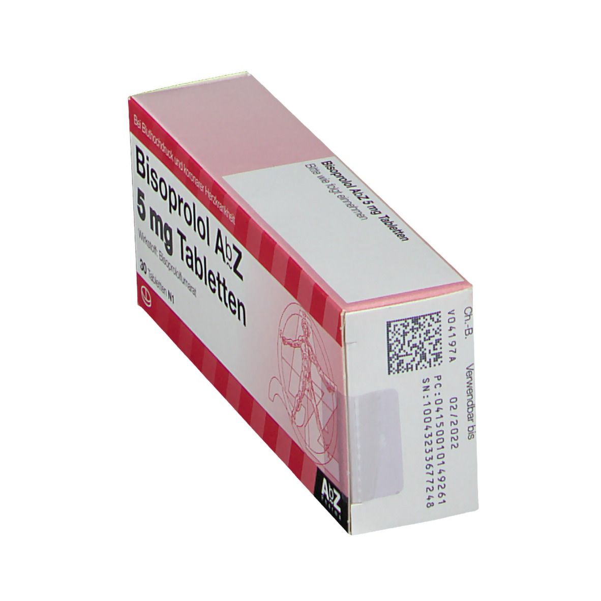 Bisoprolol AbZ 5 mg Tabletten 30 St