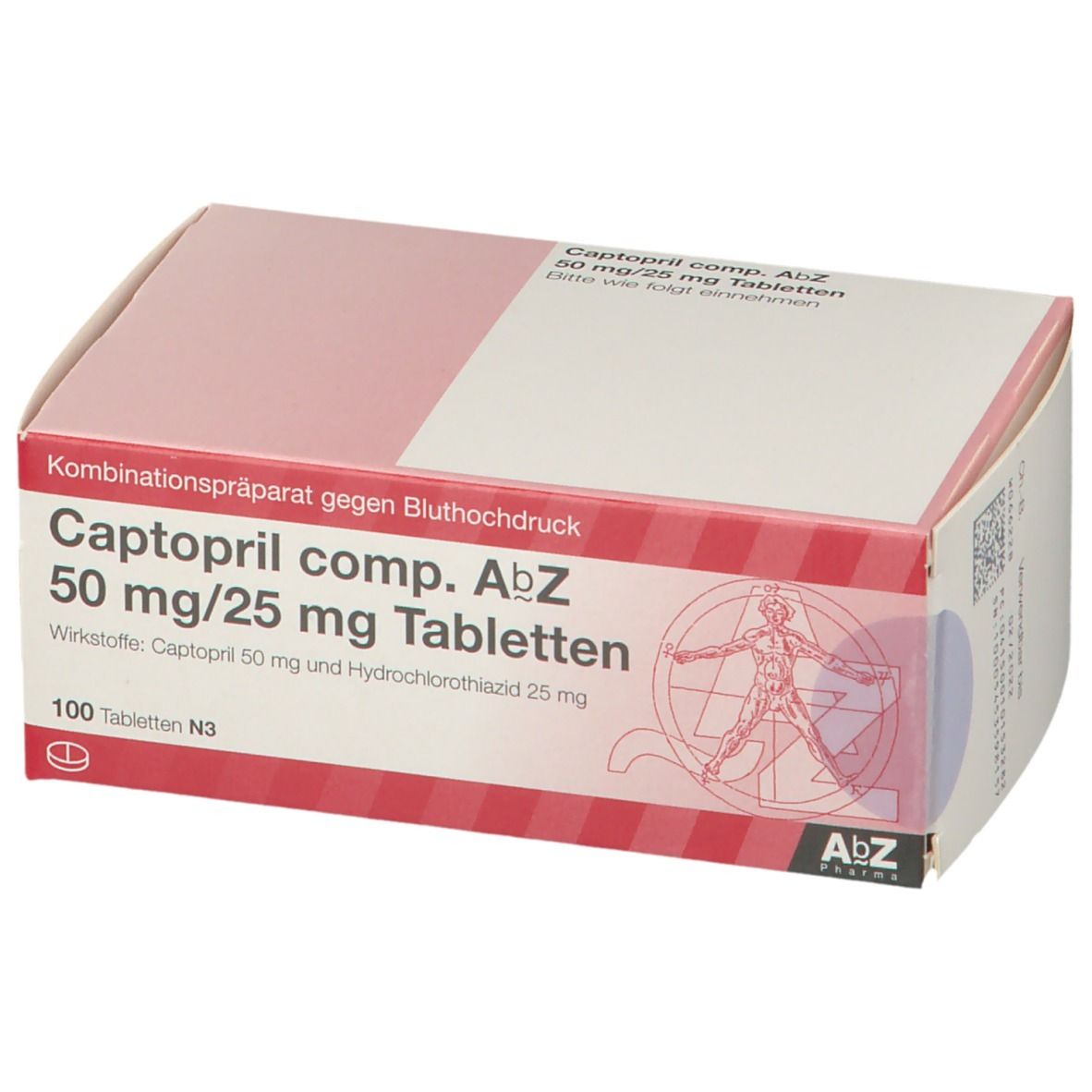 Captopril Comp AbZ 50/25Mg