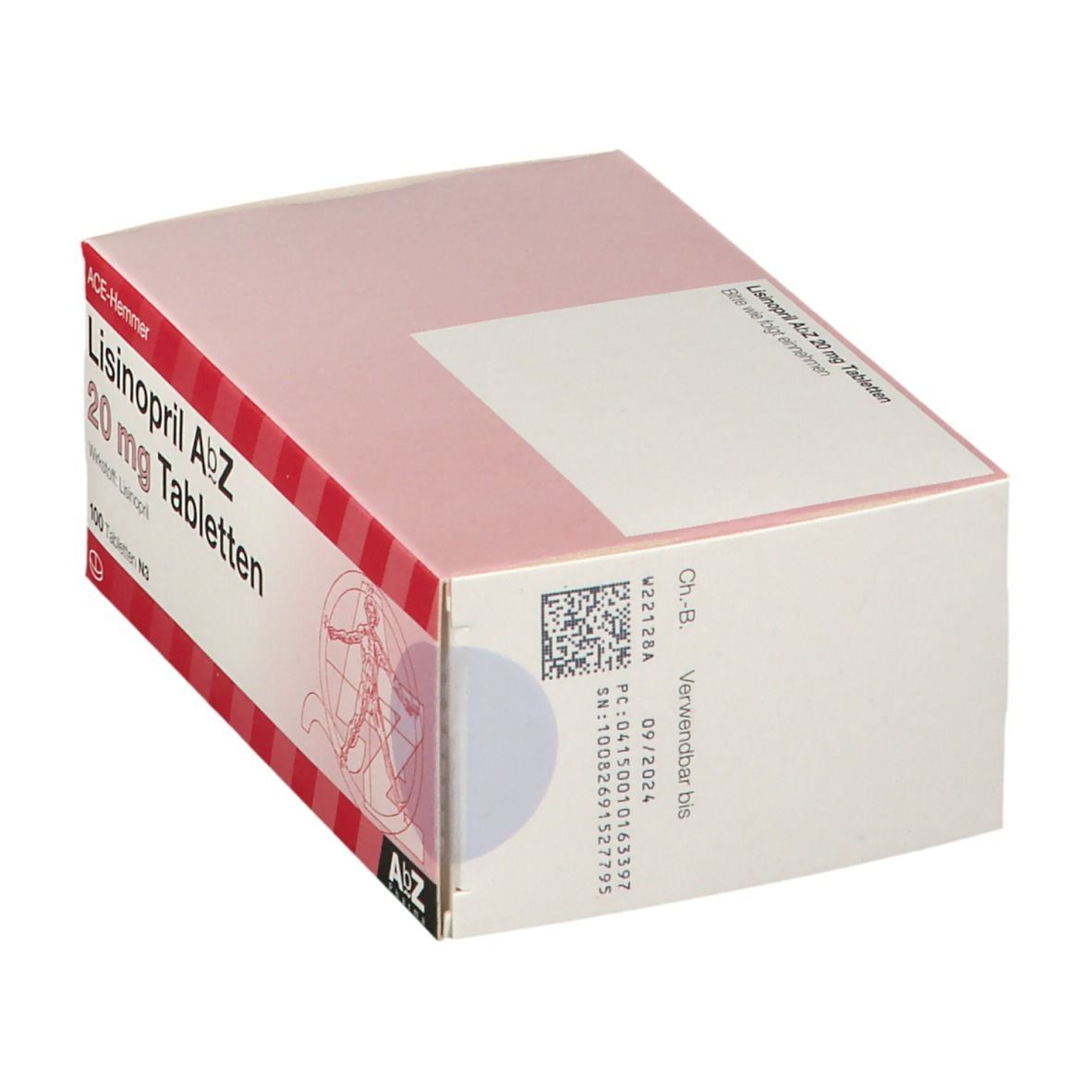 Lisinopril AbZ 20 mg Tabletten 100 St