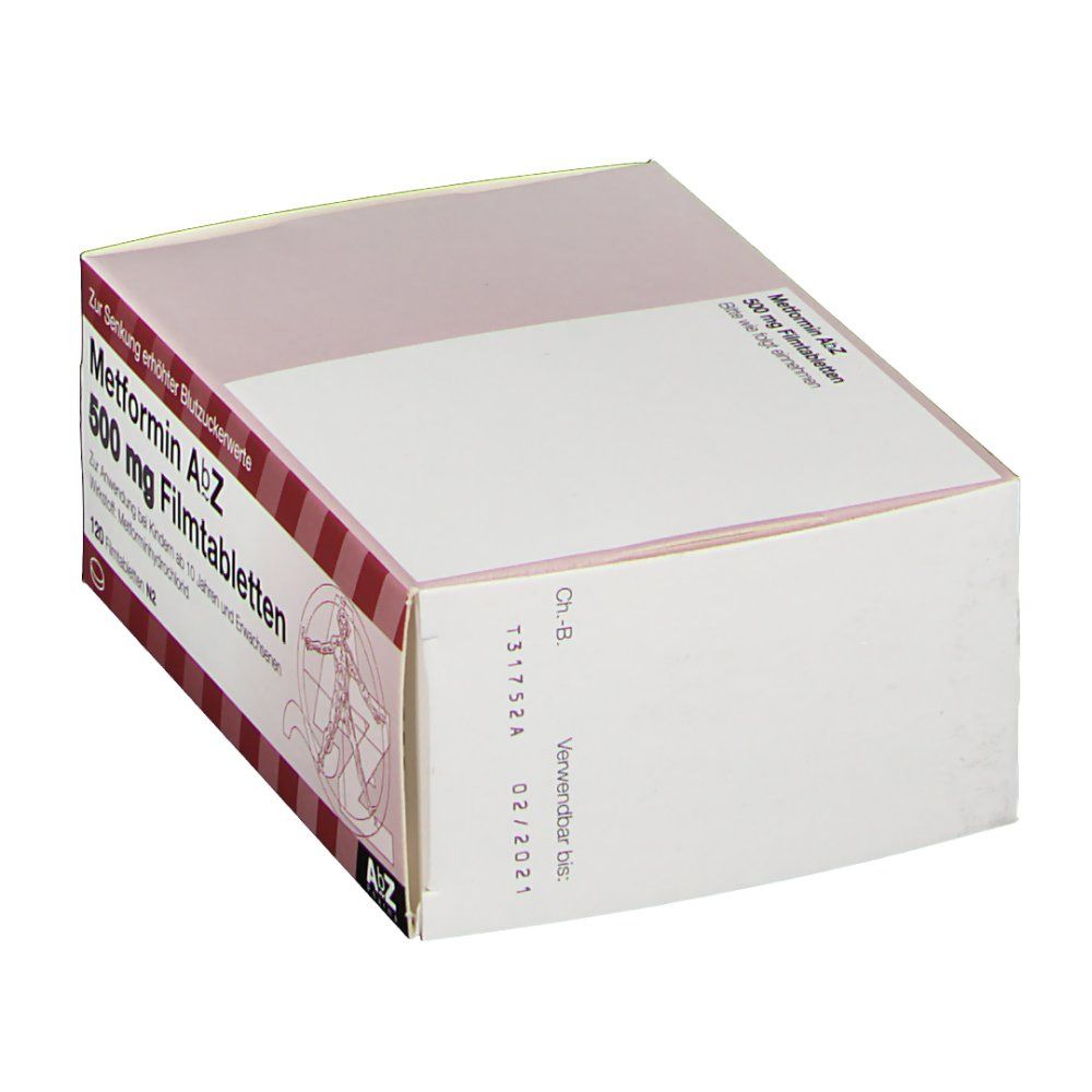 Metformin AbZ 500 mg Filmtabletten