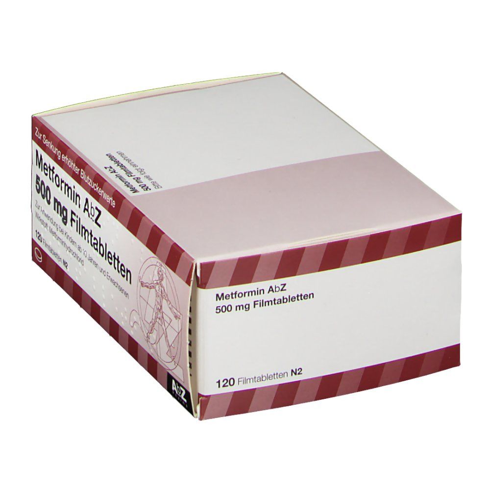 Metformin AbZ 500 mg Filmtabletten