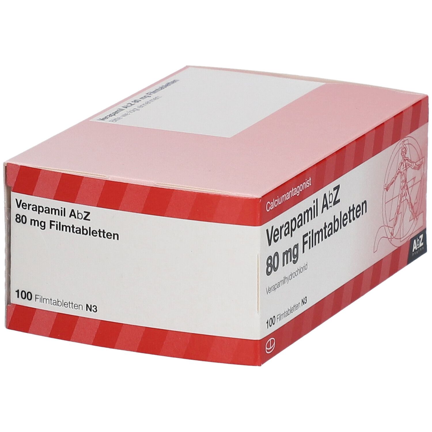 Verapamil AbZ 80 mg Filmtabletten 100 St