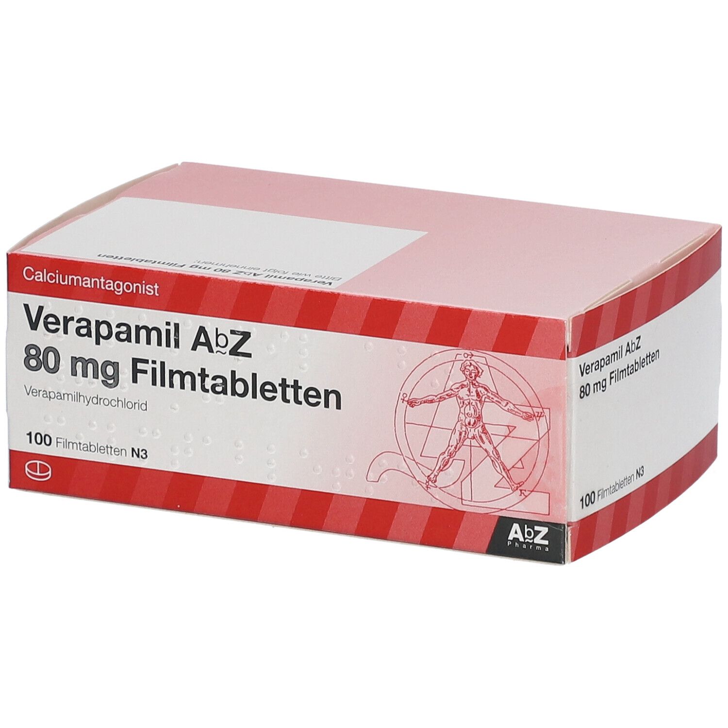 Verapamil AbZ 80Mg