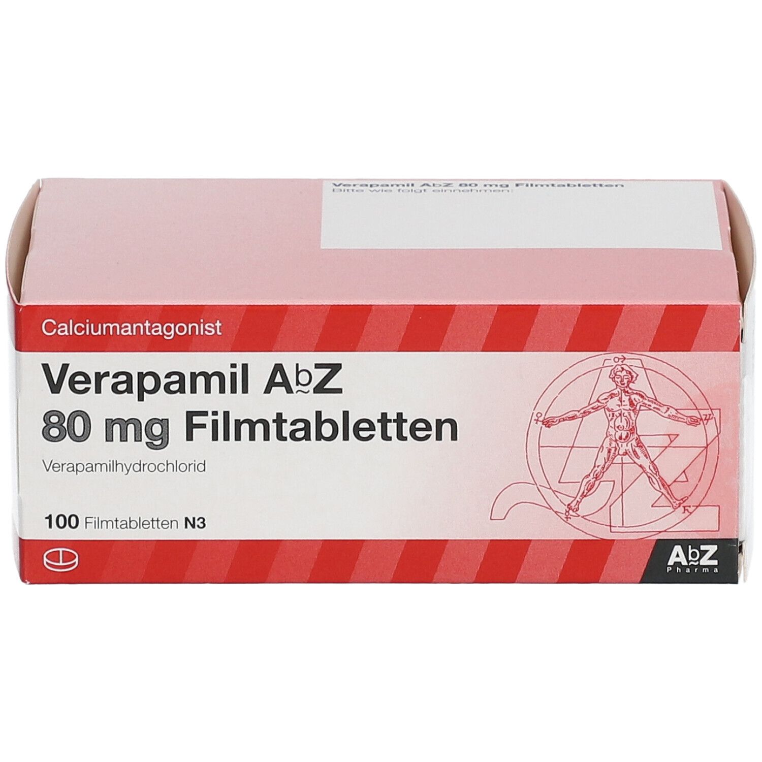 Verapamil AbZ 80Mg