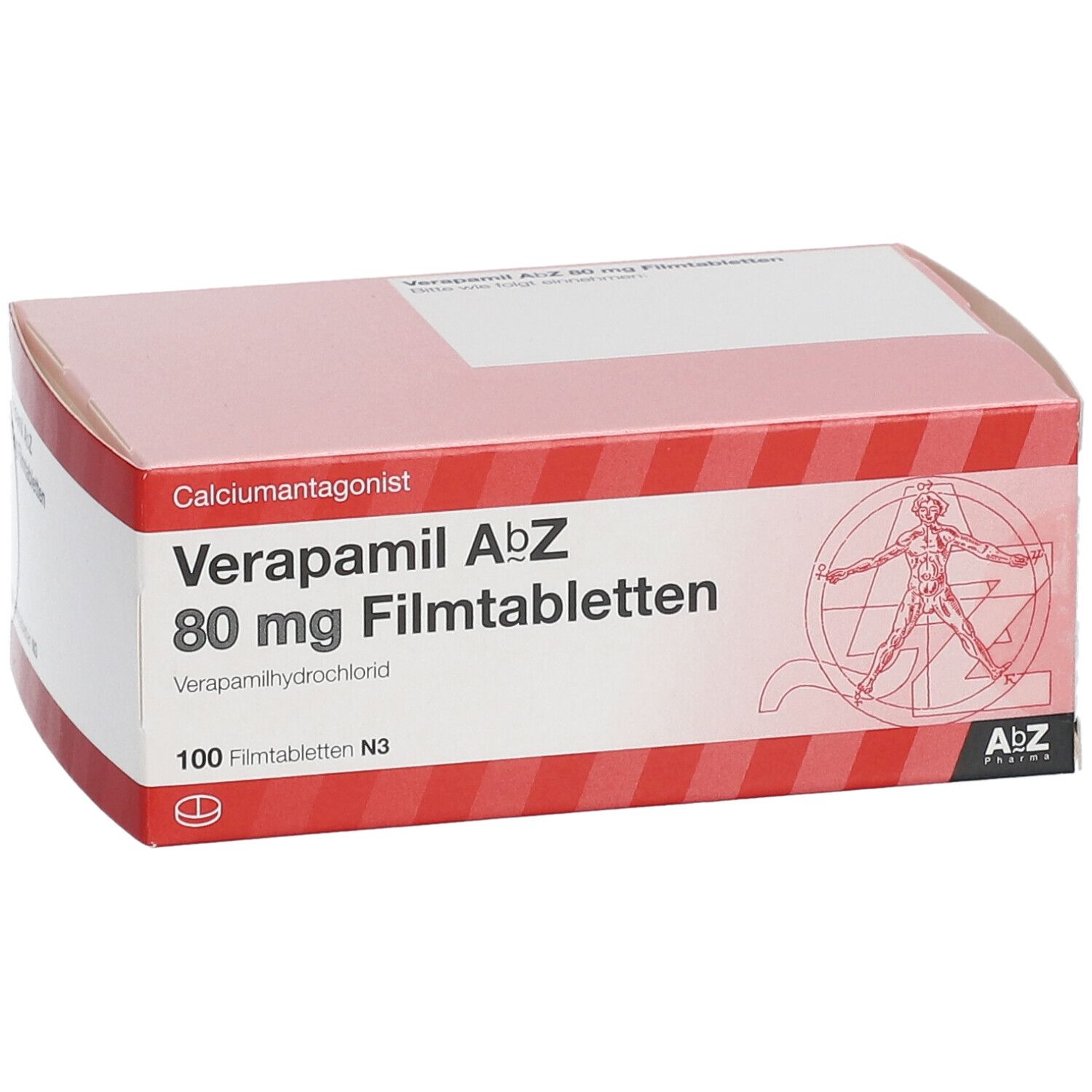 Verapamil AbZ 80Mg