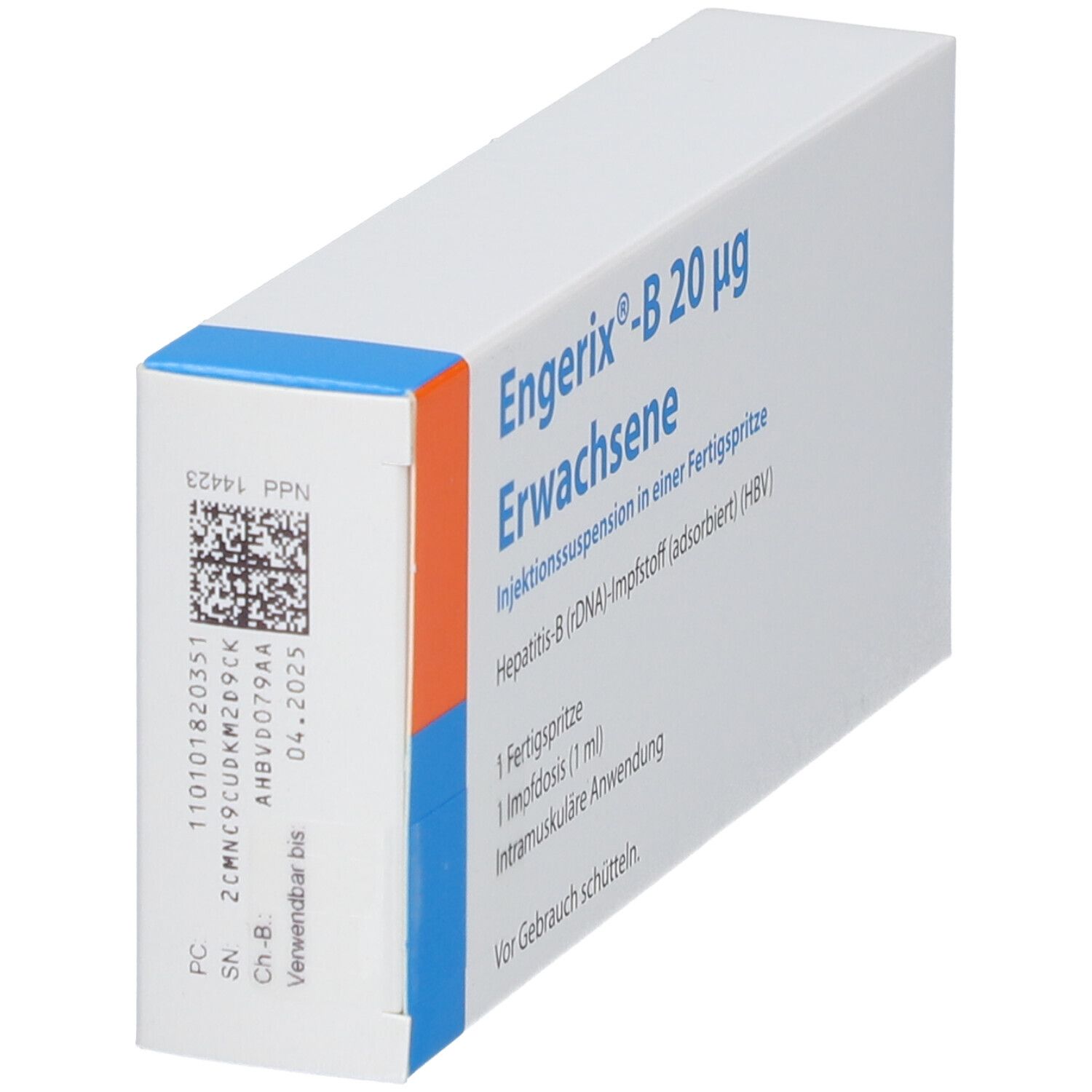 Engerix-B Erwachsene Inj.-Susp.i.e.Fertigspritze 1 St Injektionssuspension