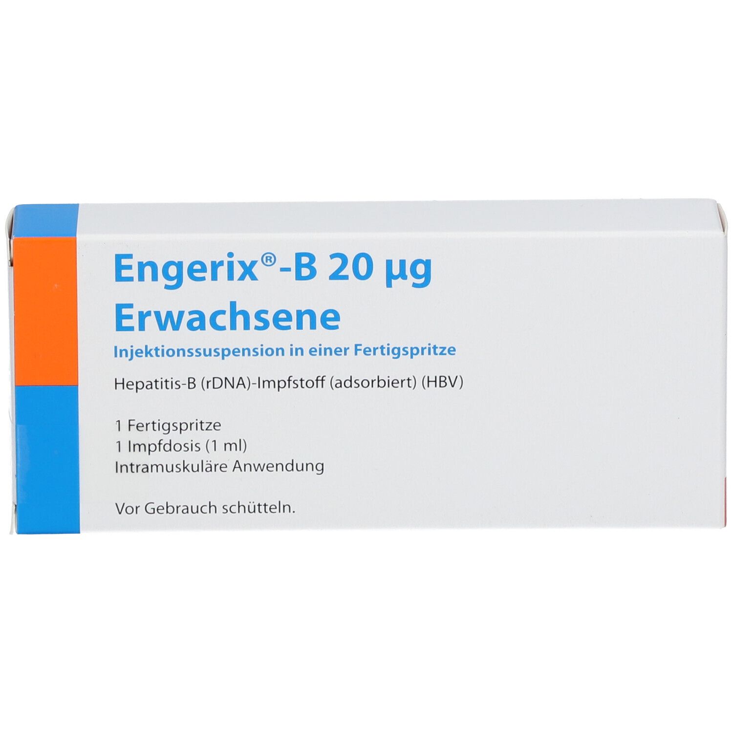 Engerix-B Erwachsene 1 St Mit Dem E-Rezept Kaufen - Shop Apotheke