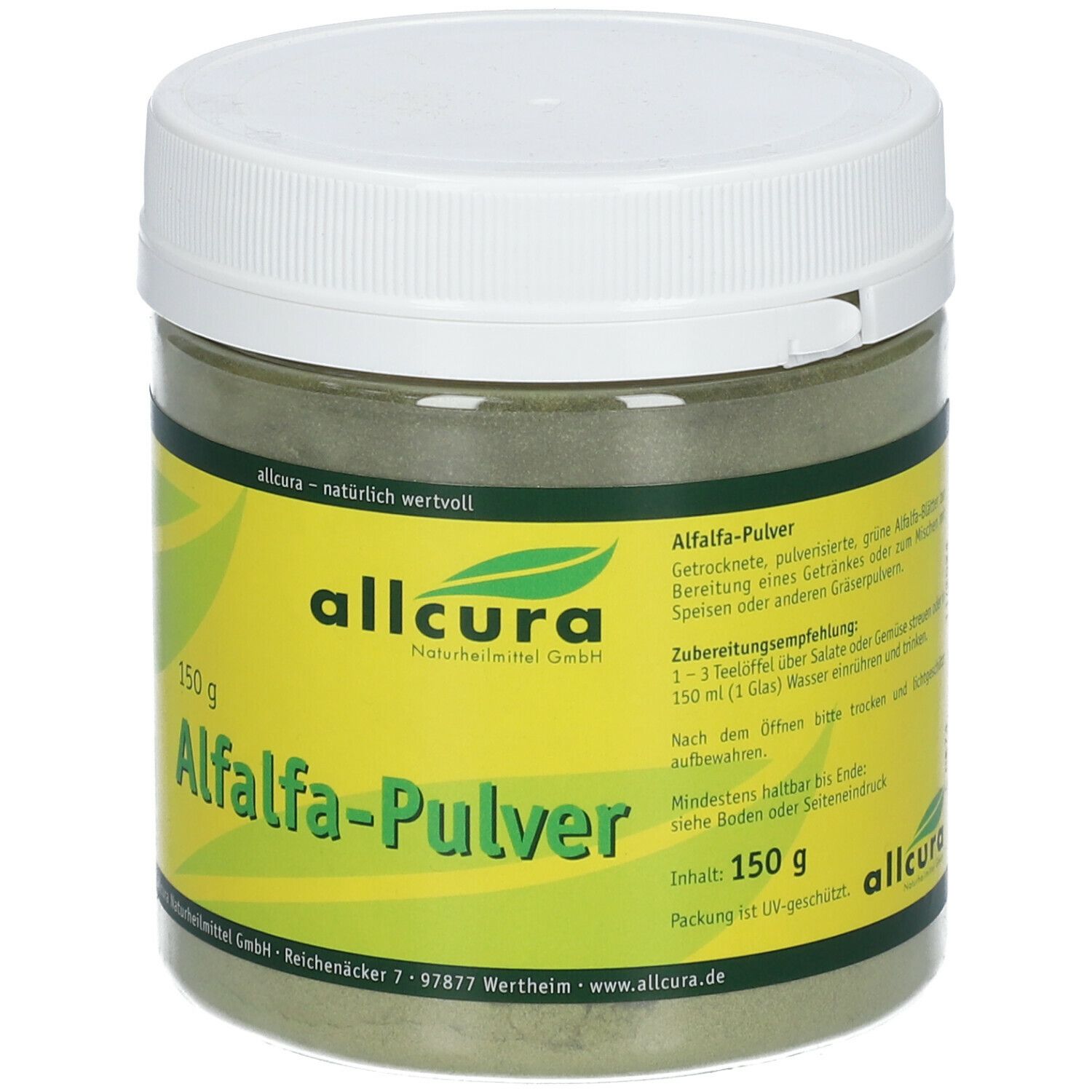allcura Bio Alfalfa, Pulver