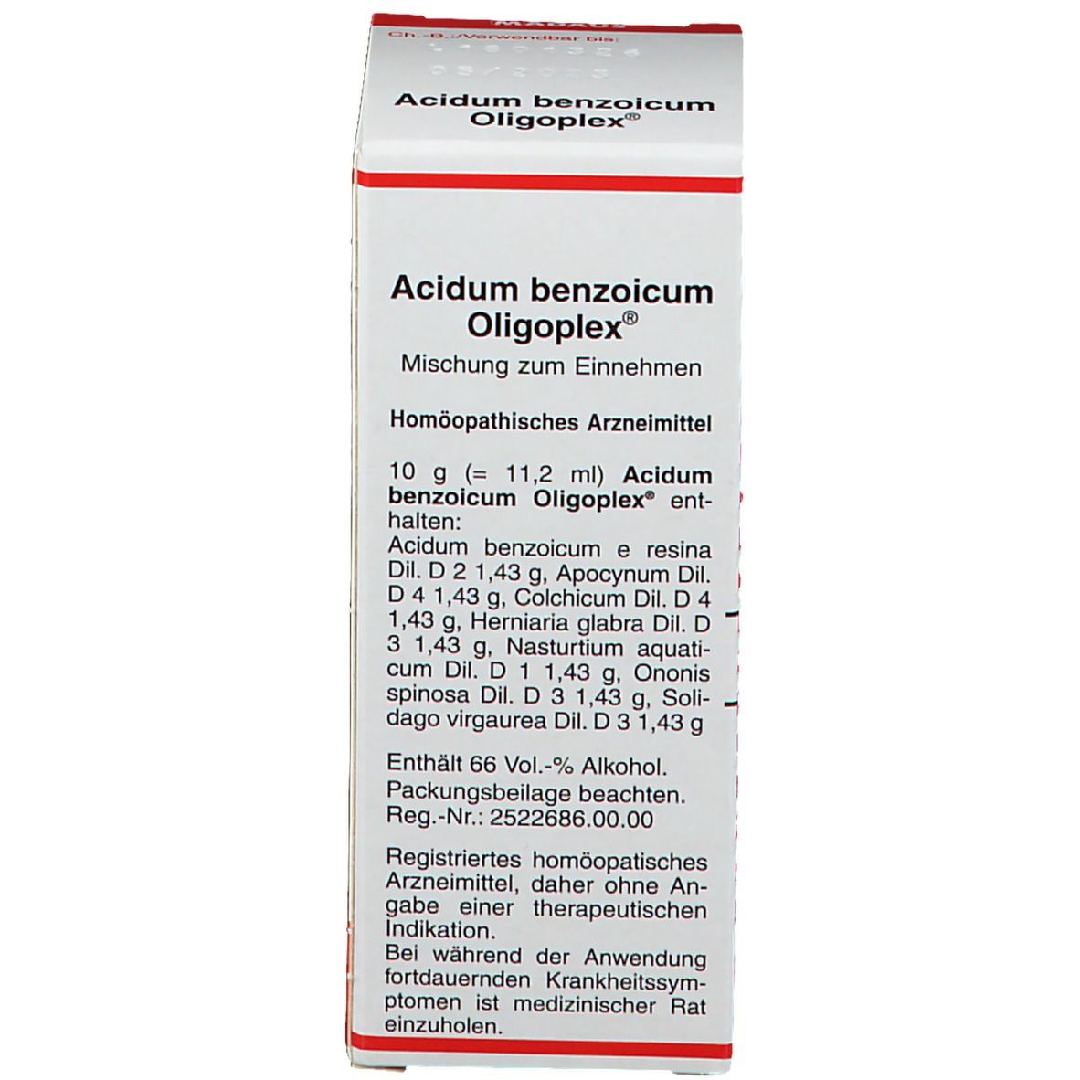 Acidum benzoicum Oligoplex®
