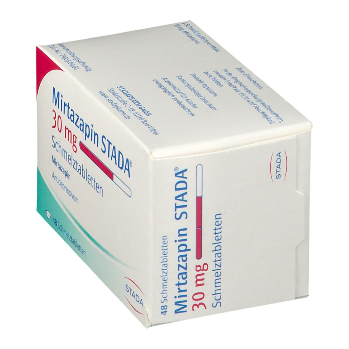 Mirtazapin Stada 30 mg Schmelztabletten 18 St