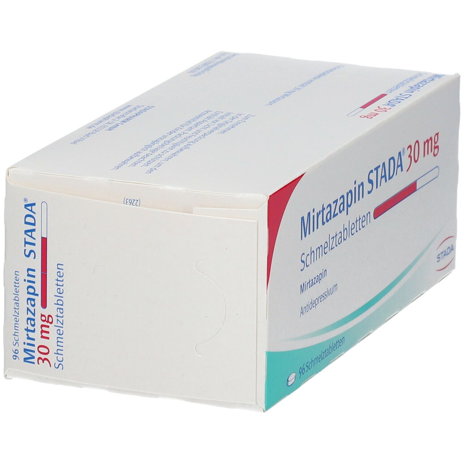 Mirtazapin Stada 30 mg Schmelztabletten 96 St