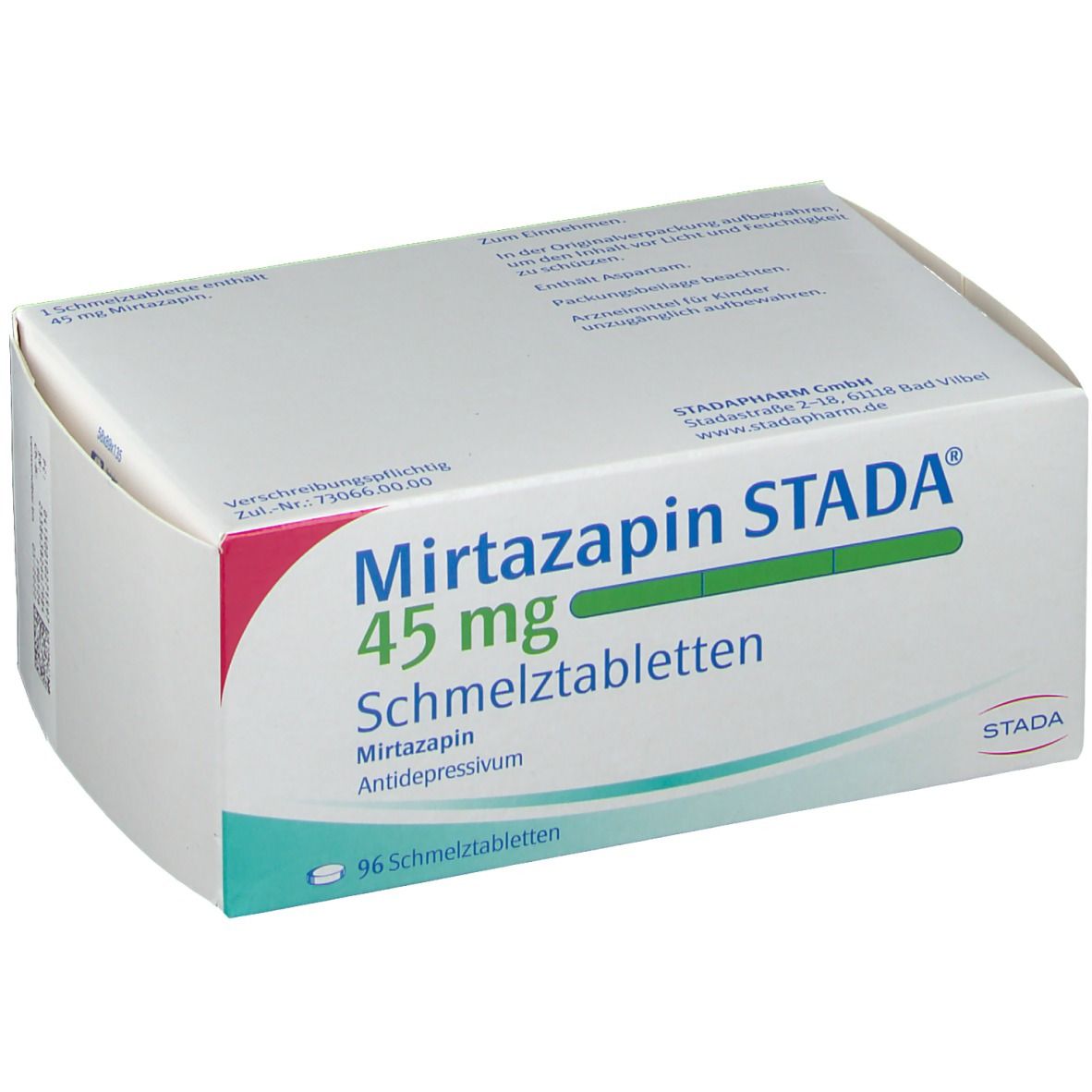 Mirtazapin STADA® 45 mg Schmelztabletten