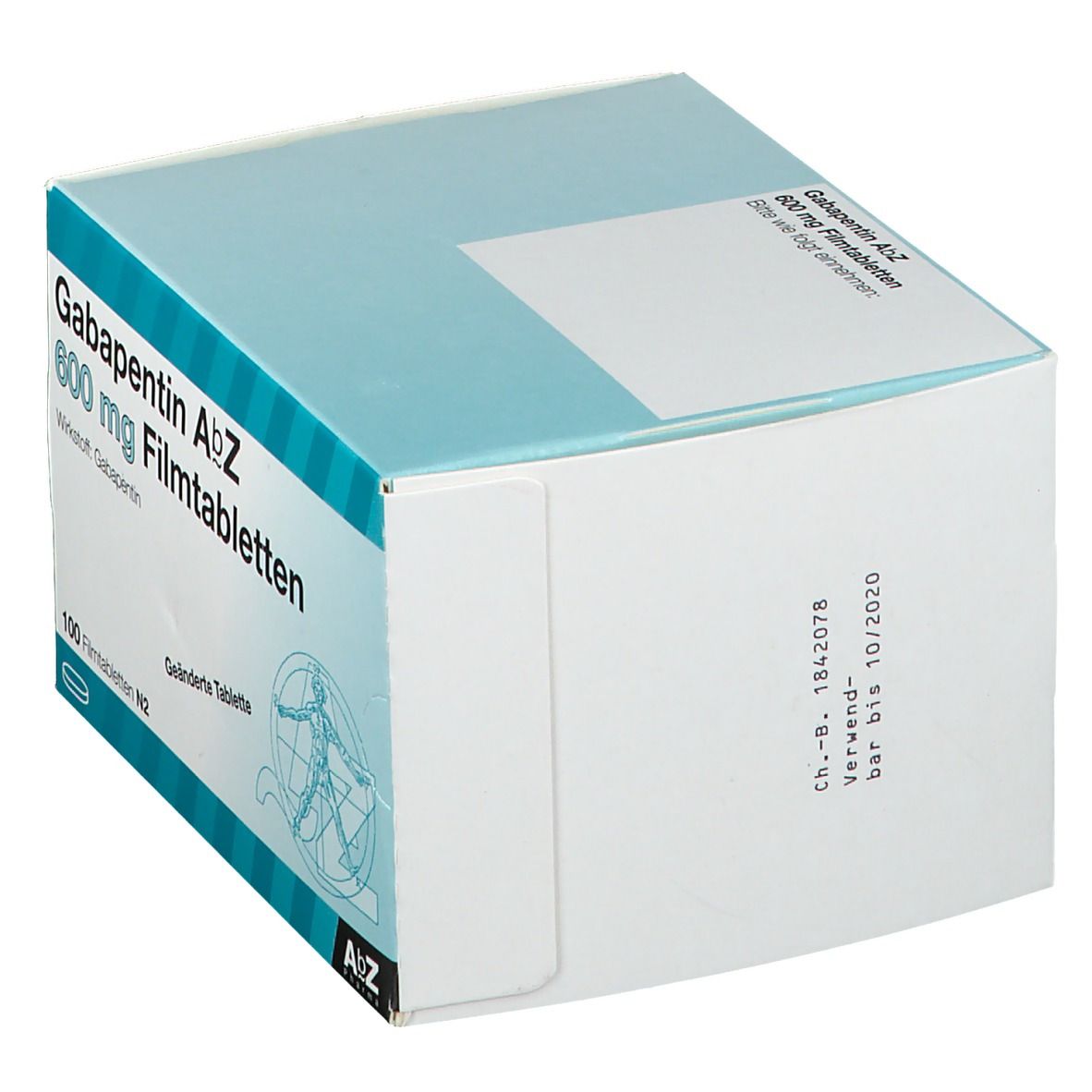 Gabapentin AbZ 600 mg Filmtabletten 100 St