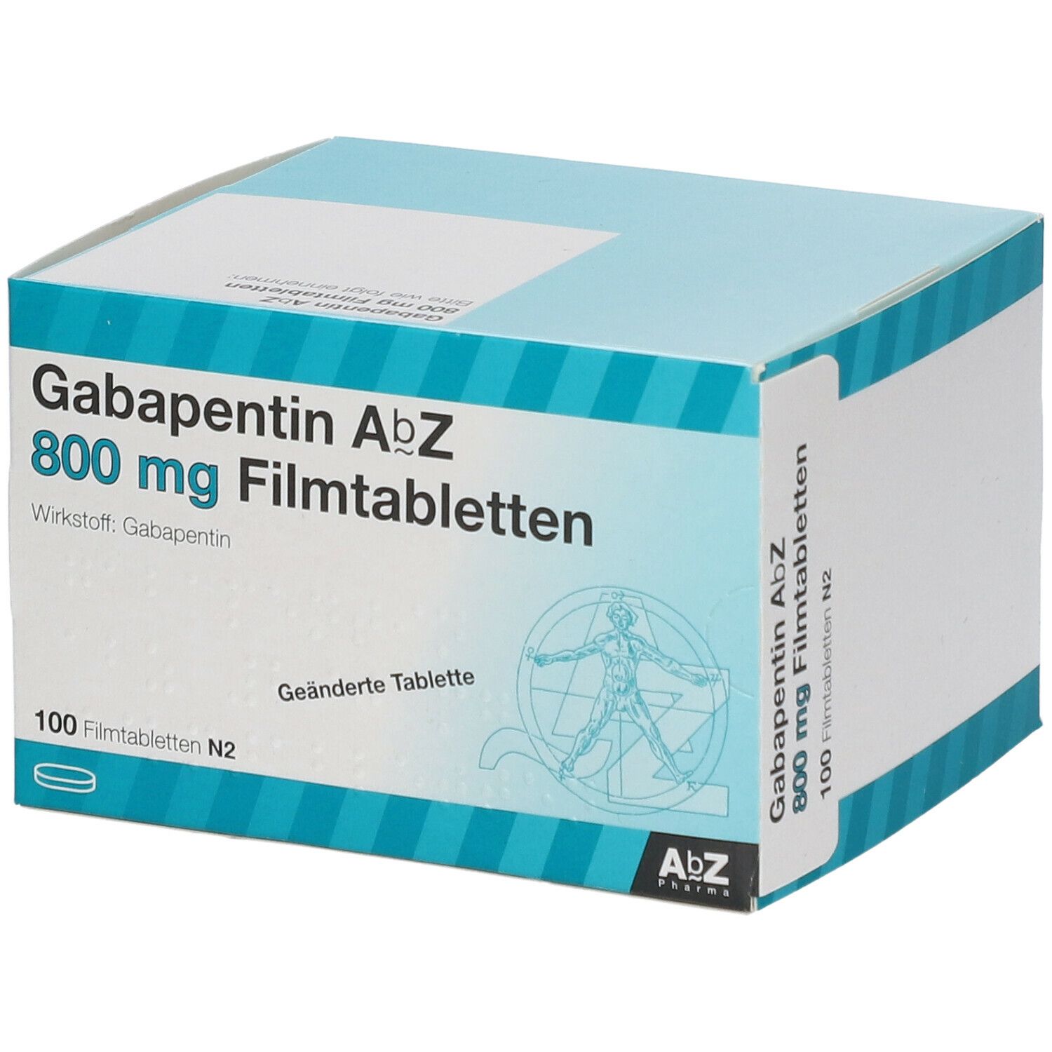 Gabapentin AbZ 800 mg Filmtabletten 100 St