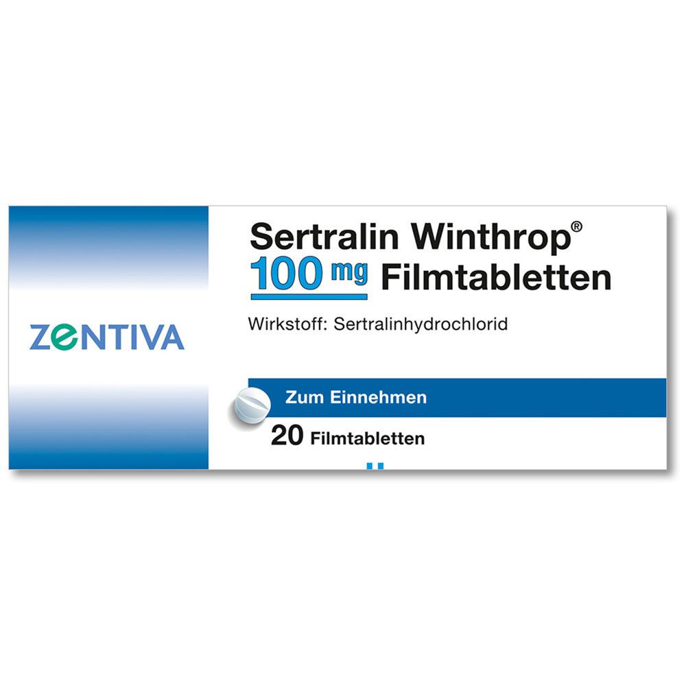 Sertralin Winthrop® 100 mg