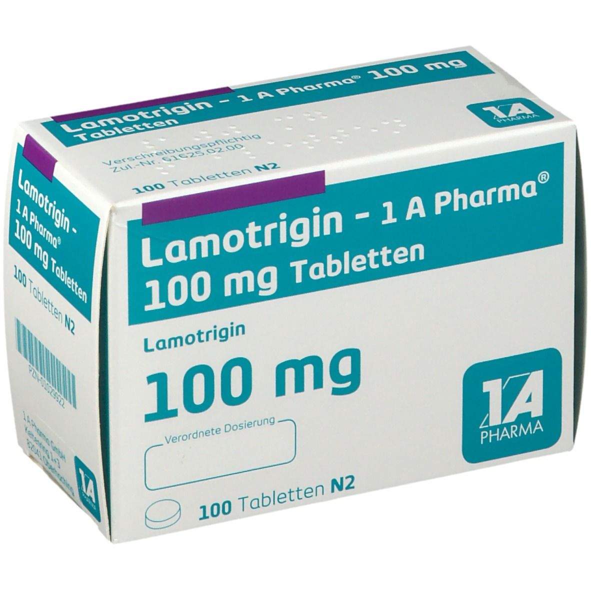 Lamotrigin 1A Pharma® 100Mg