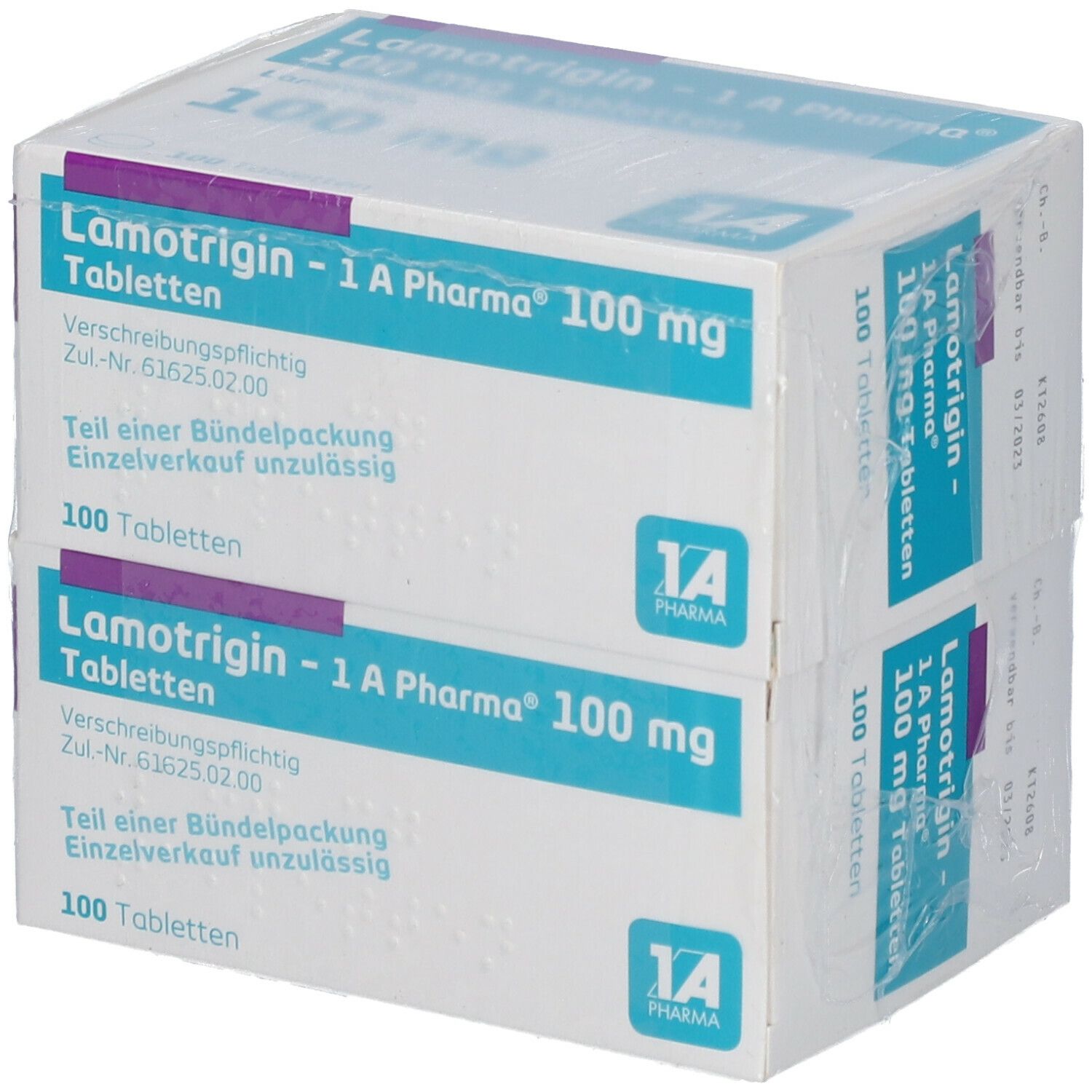 Lamotrigin-1A Pharma 100 mg Tabletten 200 St