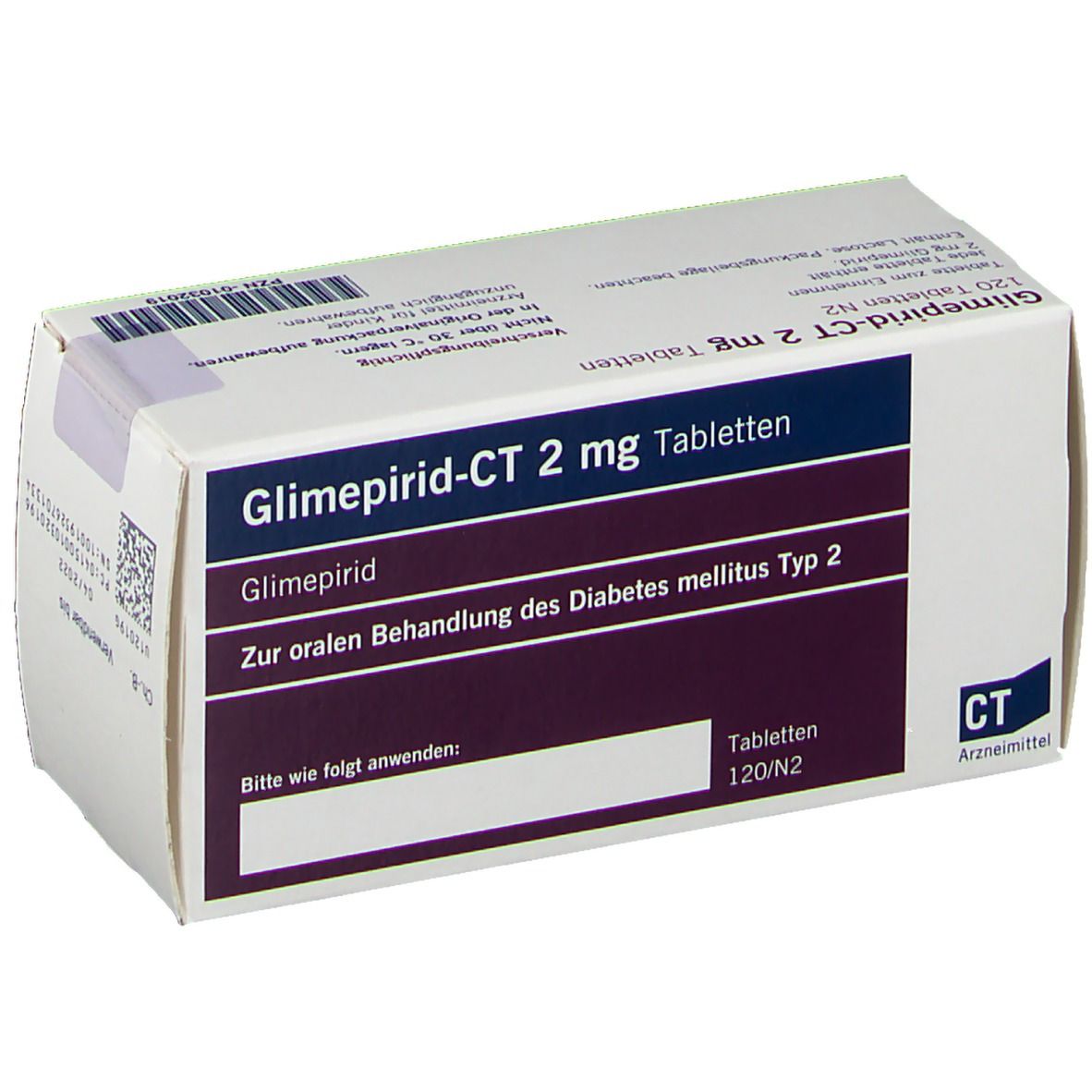 Glimepirid-CT 2 mg