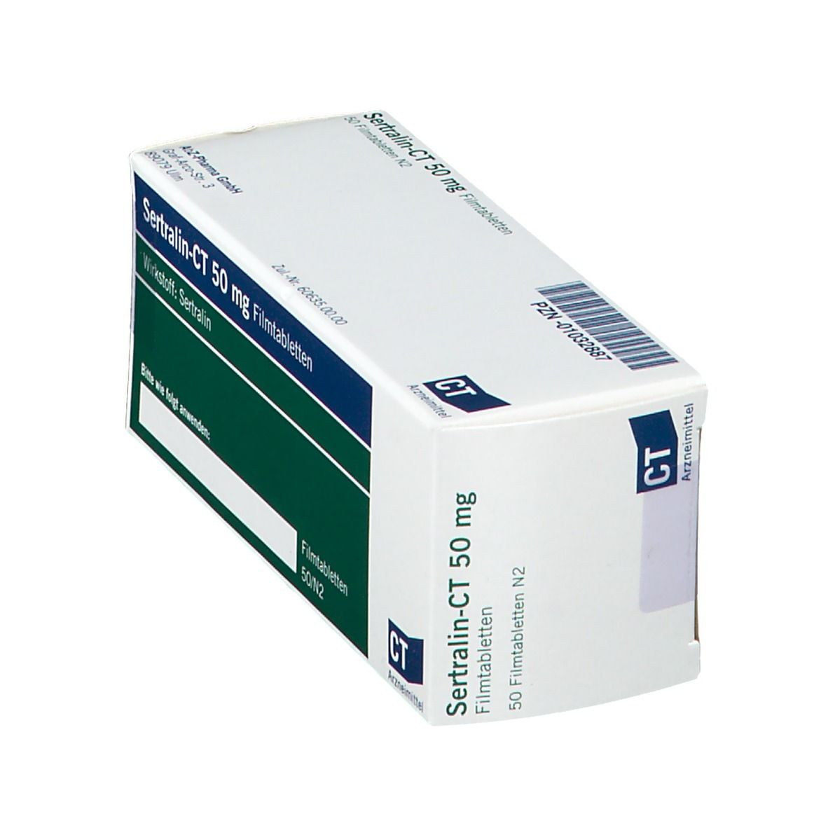 Sertralin-Ct 50 mg Filmtabletten St