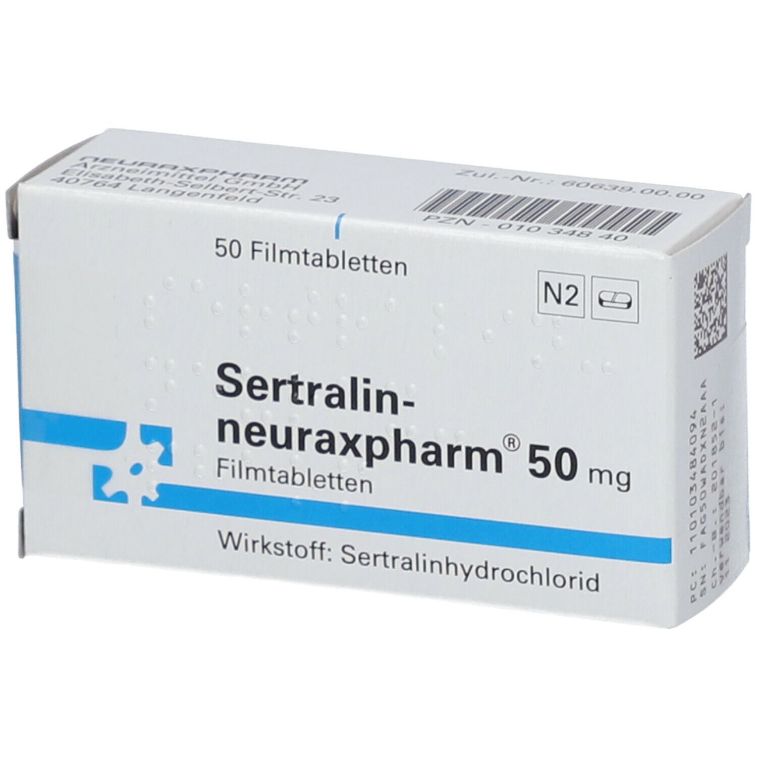 Sertralin-neuraxpharm® 50 mg