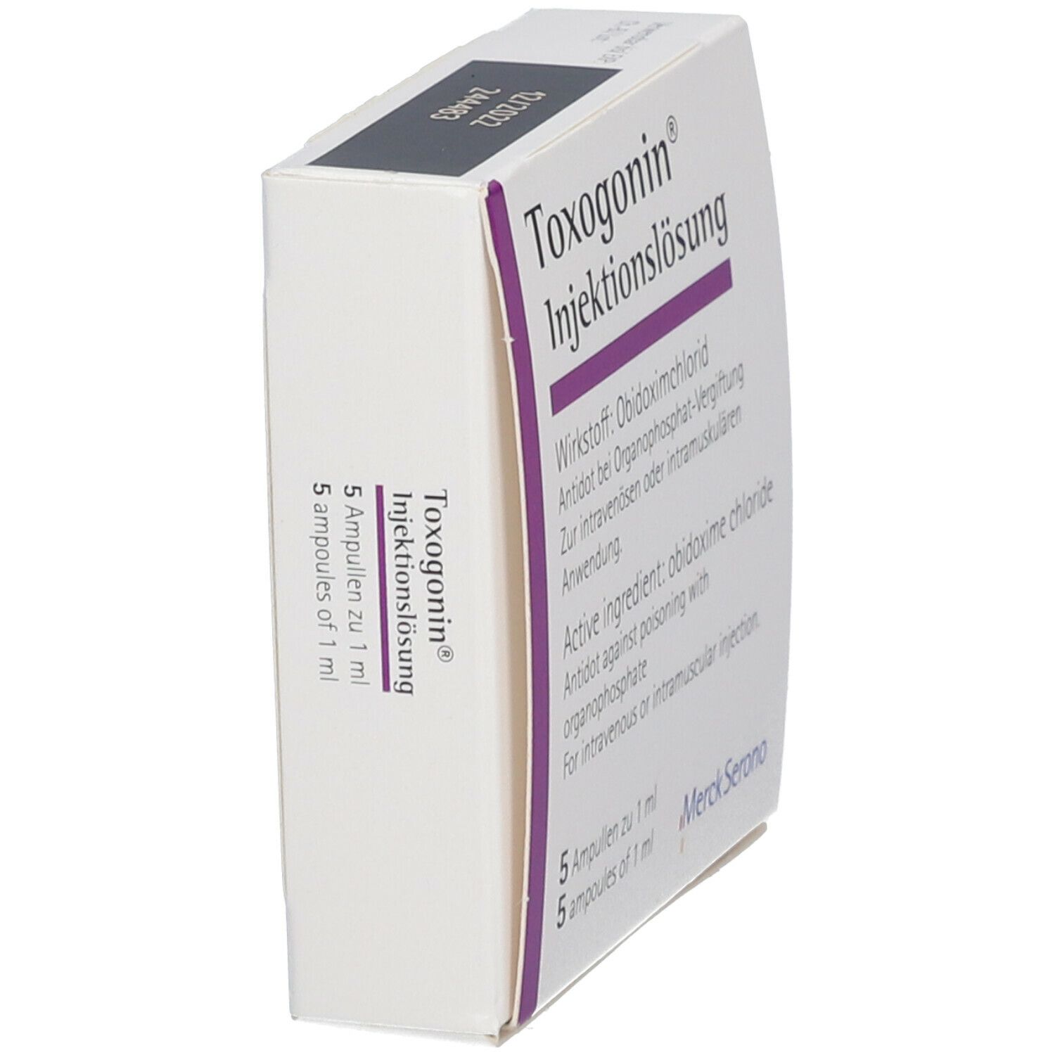 Toxogonin Injektionslösung 5x1 ml