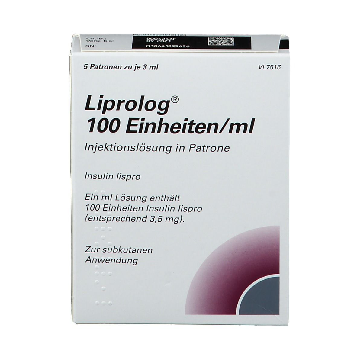 Liprolog® 100 Einheiten/ml