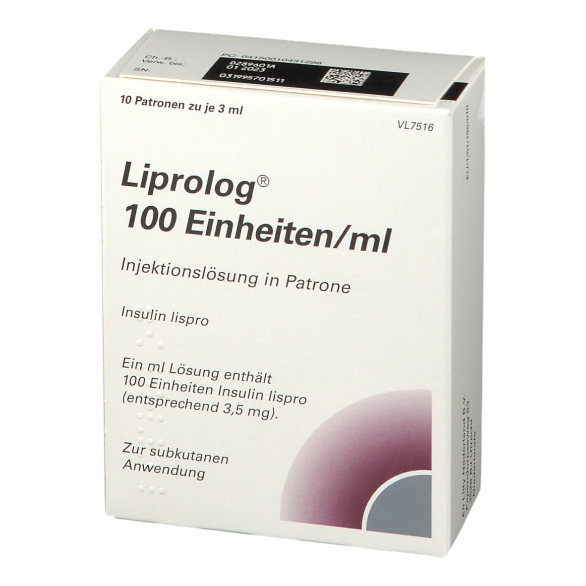 Liprolog 100 Einheiten/ml