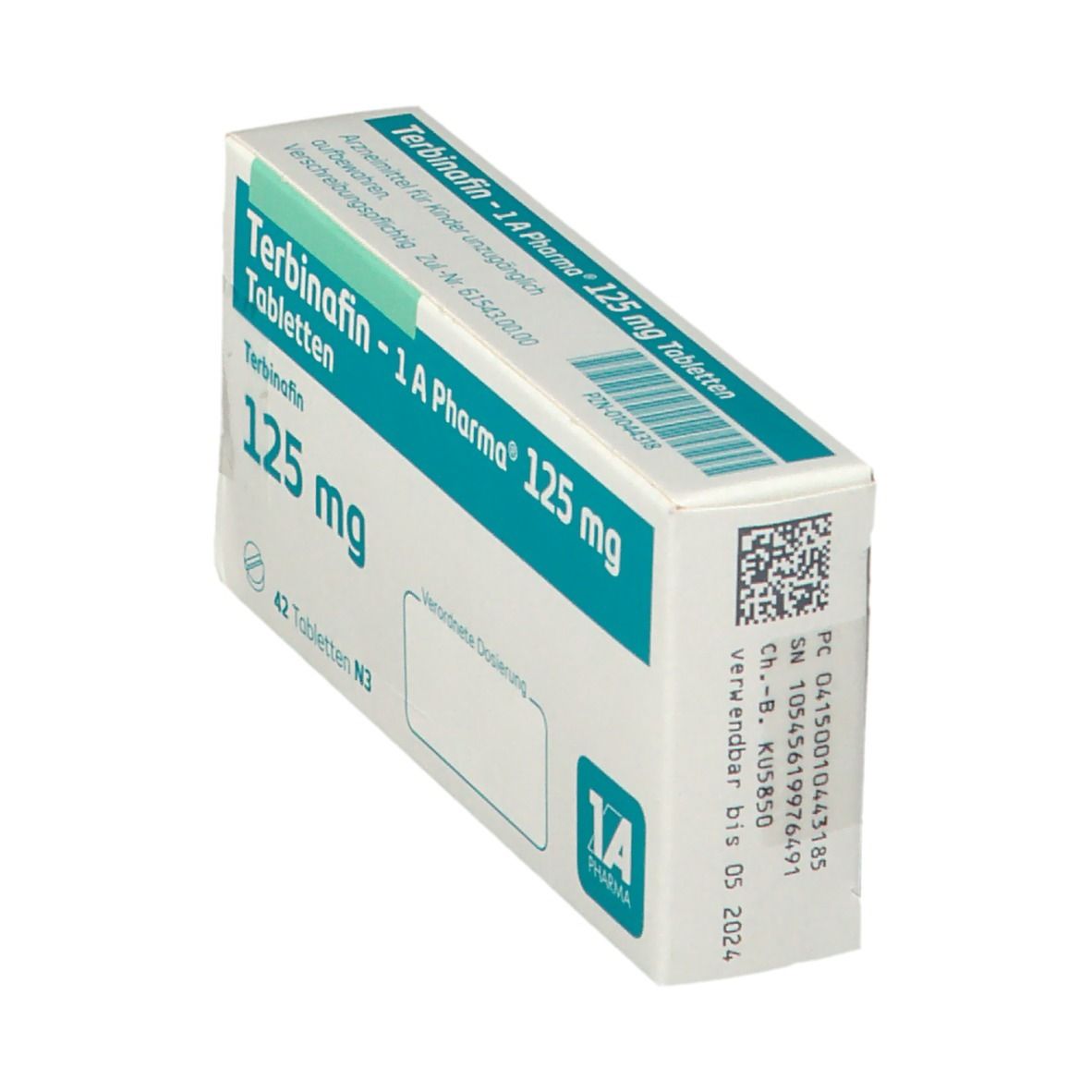Terbinafin 1A Pharma® 125Mg