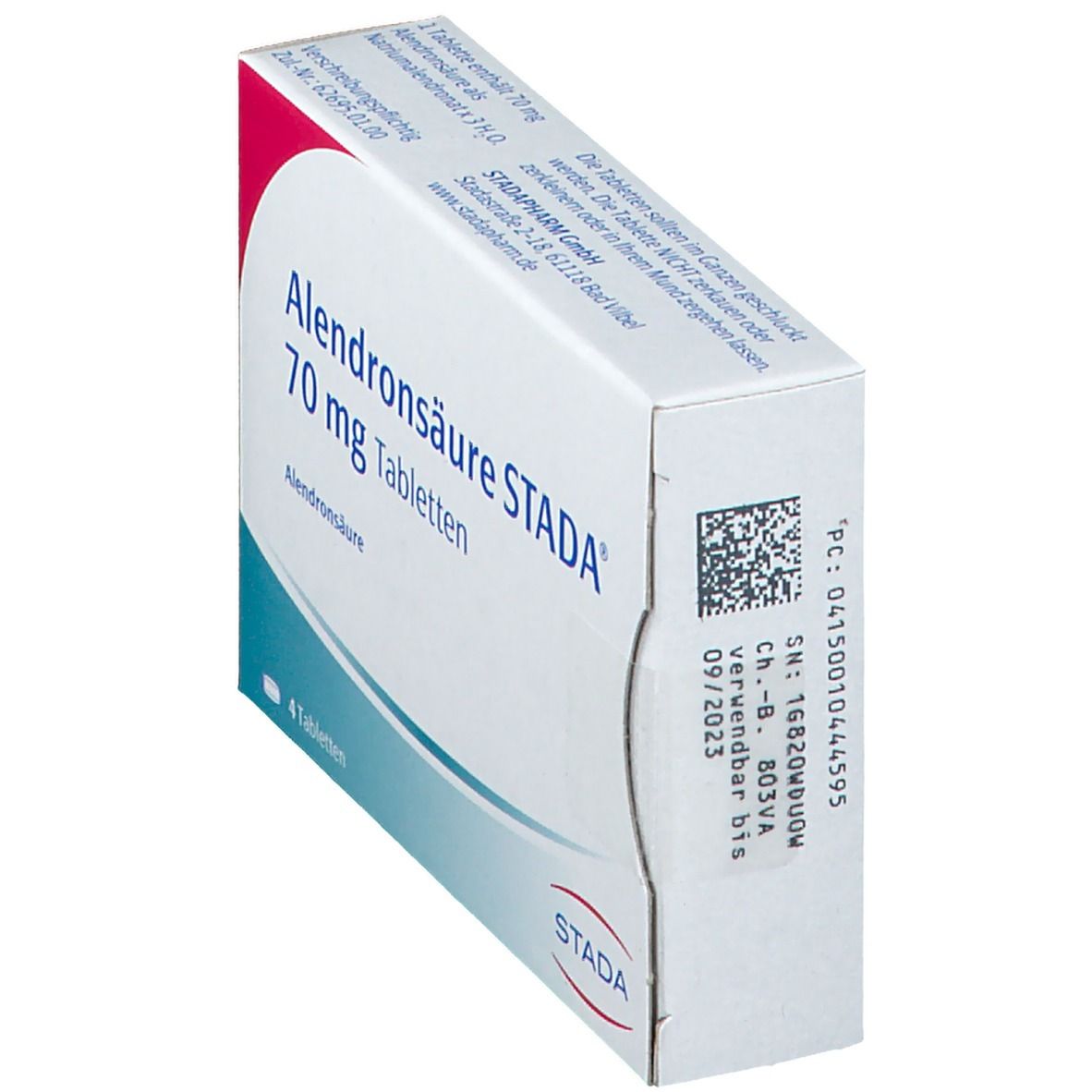 Alendronsäure Stada 70 mg Tabletten 4 St