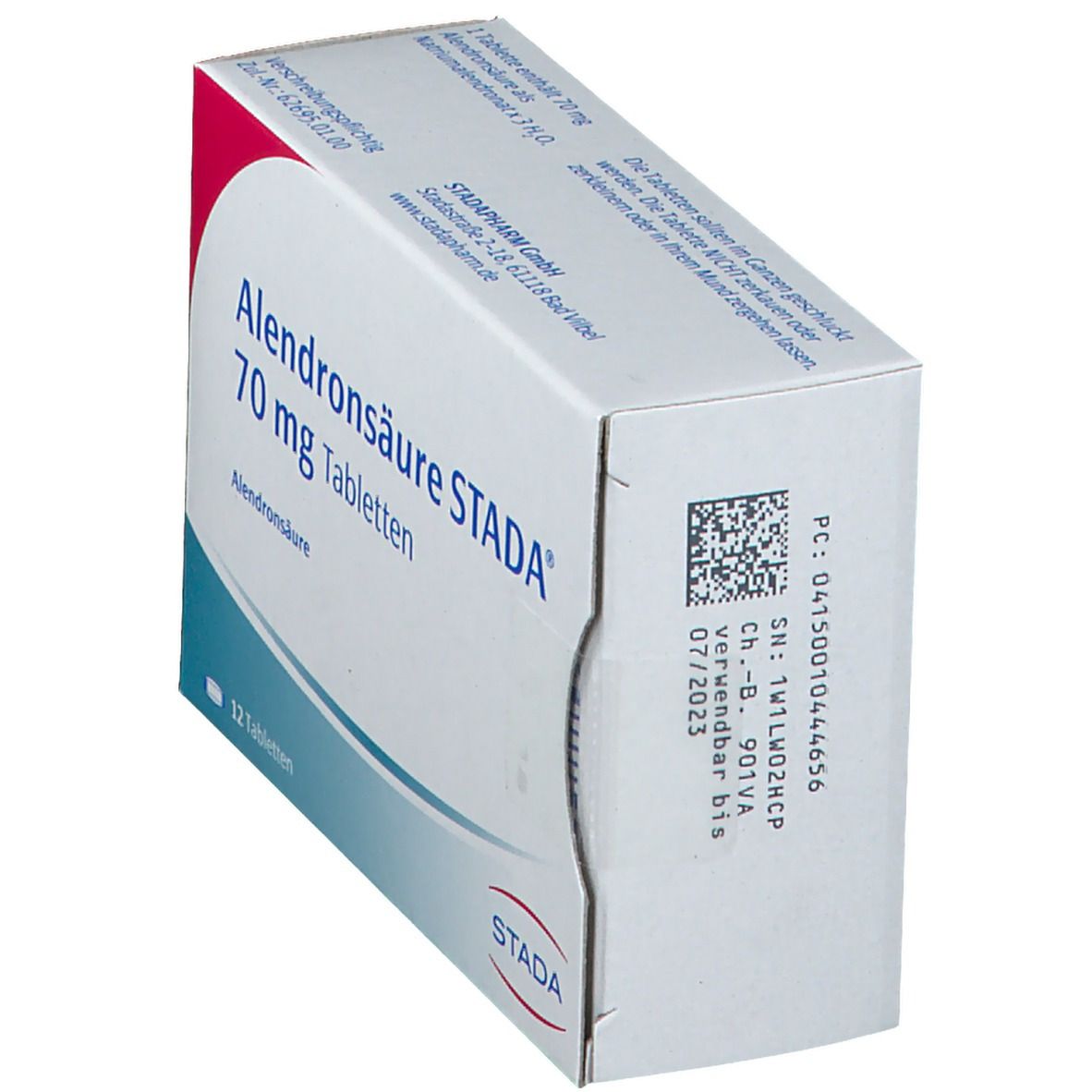 Alendronsäure Stada 70 mg Tabletten 12 St