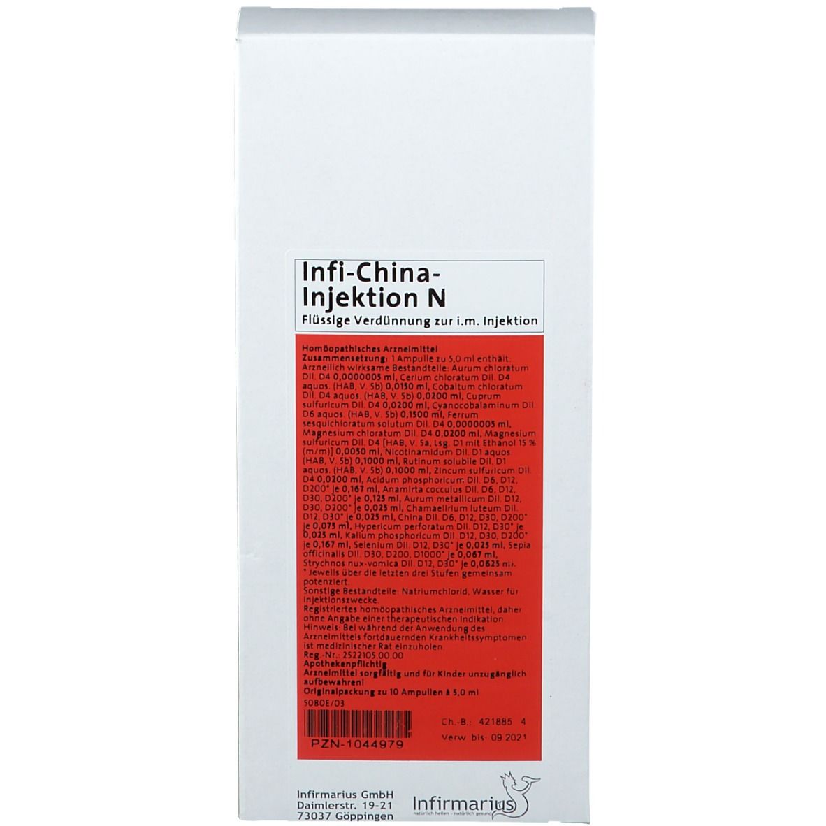 Infi-China-Injektion N Ampullen