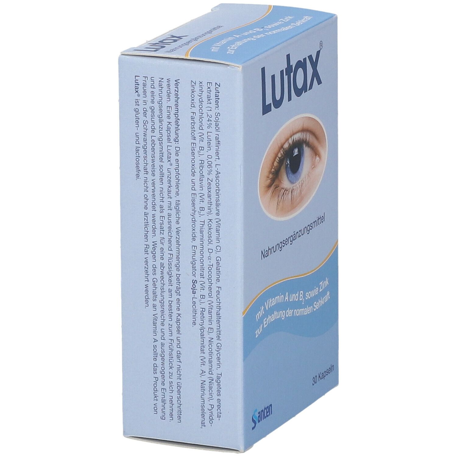 Lutax 10 mg Lutein Kapseln 30 St