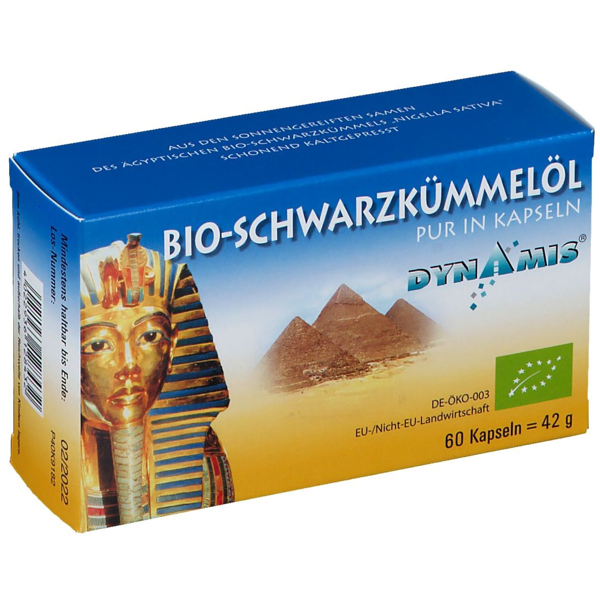 DYNAMIS® BIO-SCHWARZKÜMMELÖL PUR