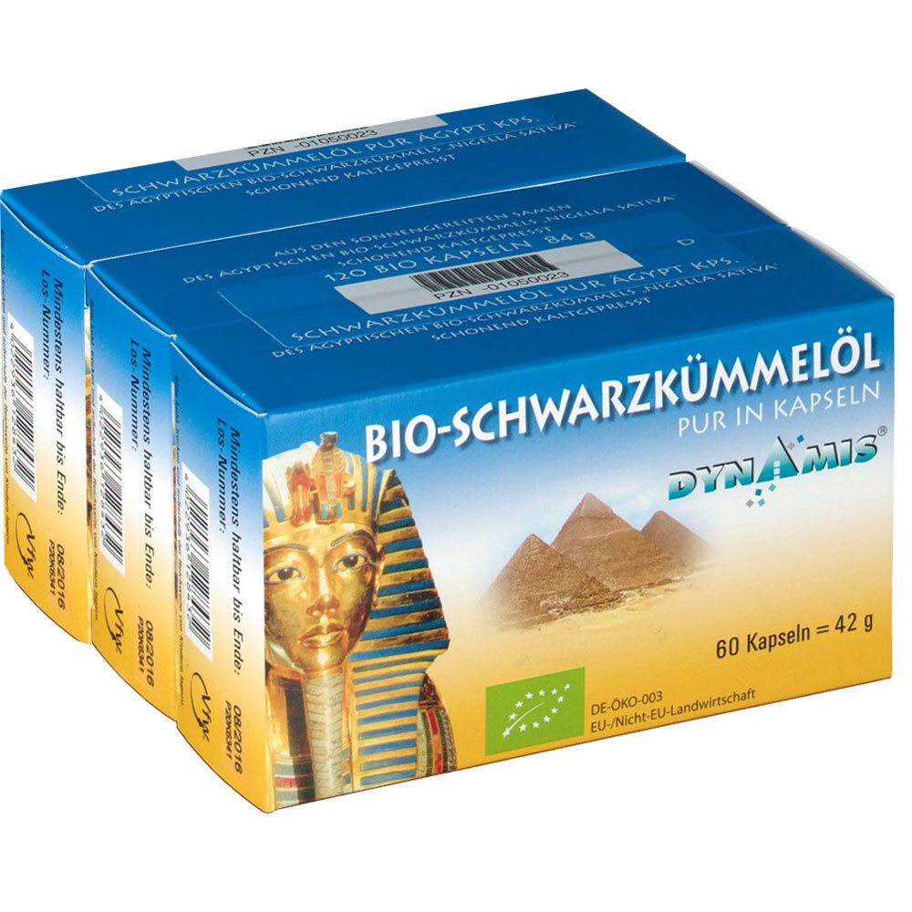 DYNAMIS® BIO-SCHWARZKÜMMELÖL PUR