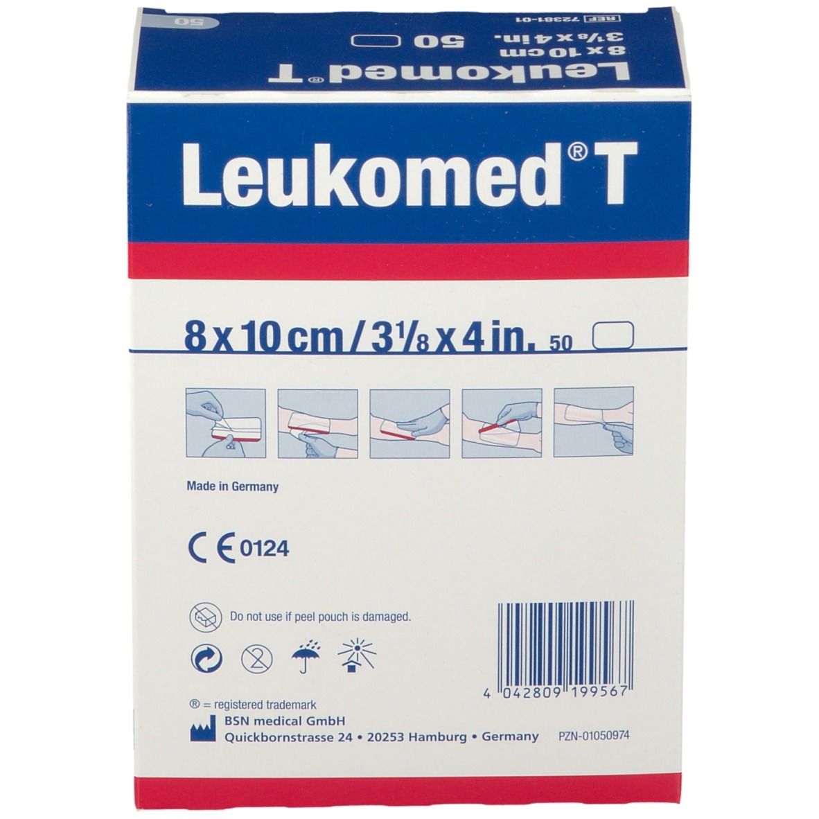 Leukomed® T 8 x 10 cm