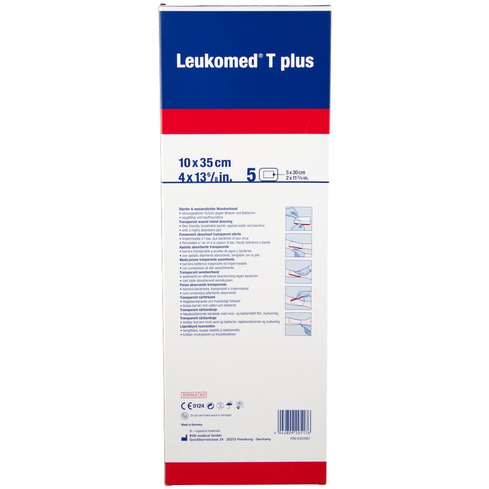 Leukomed® T Plus 10 cm x 35 cm steril