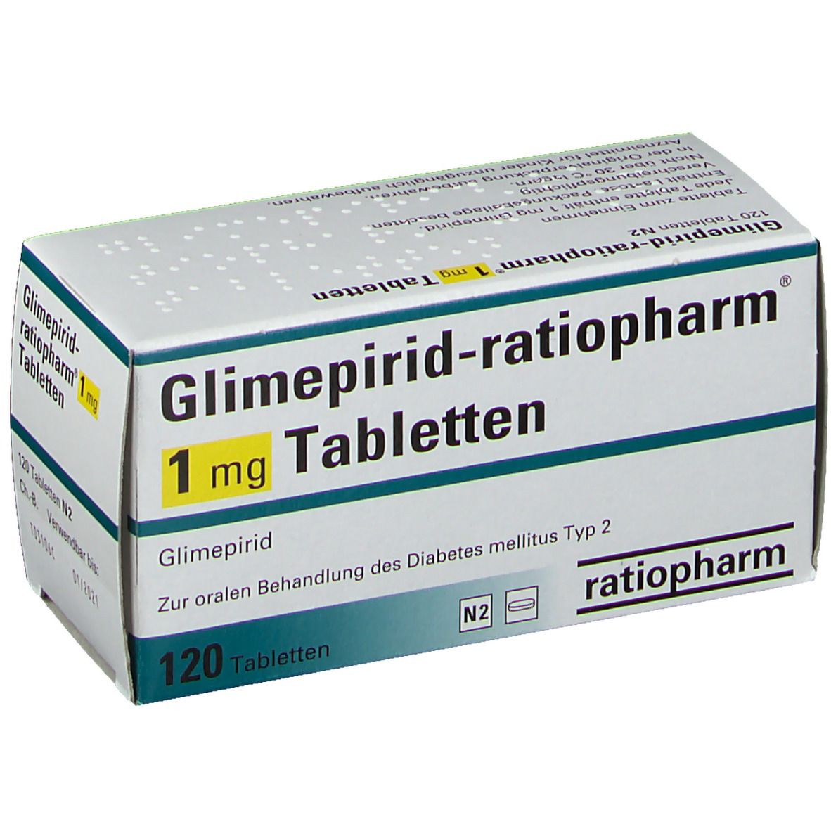Glimepirid-ratiopharm® 1 mg