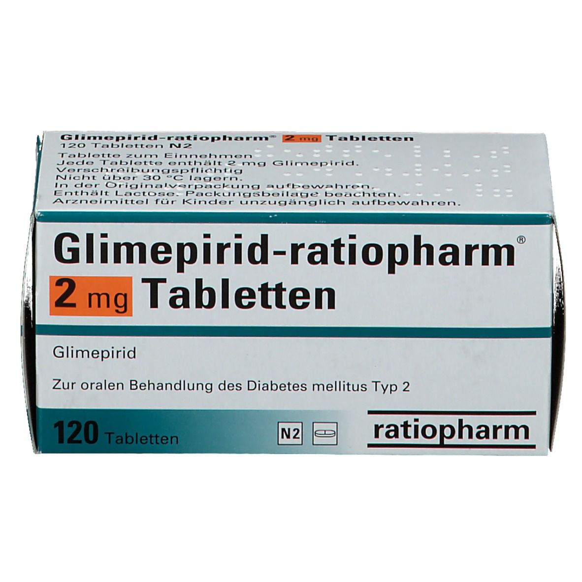 Glimepirid-ratiopharm® 2 mg