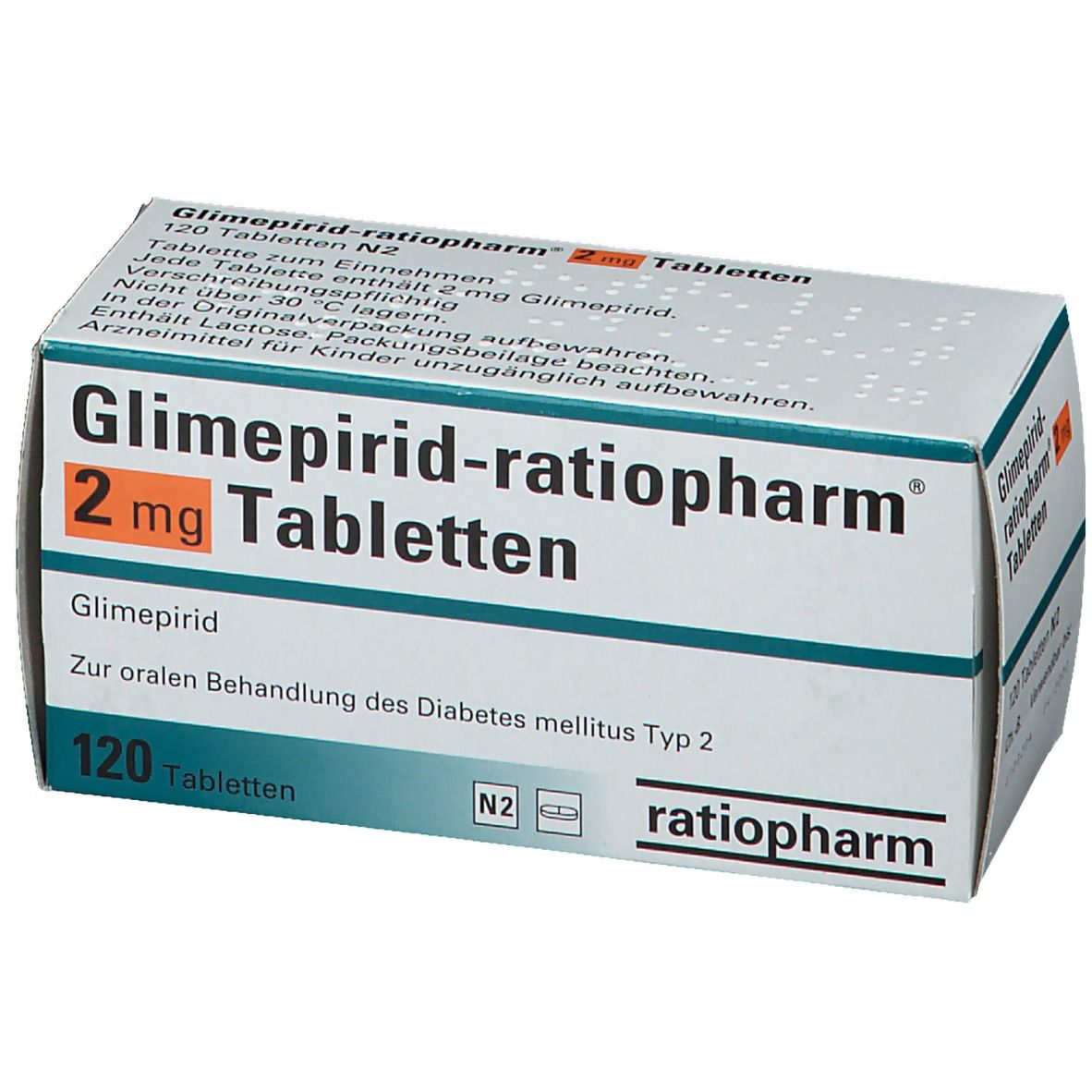 Glimepirid-ratiopharm® 2 mg