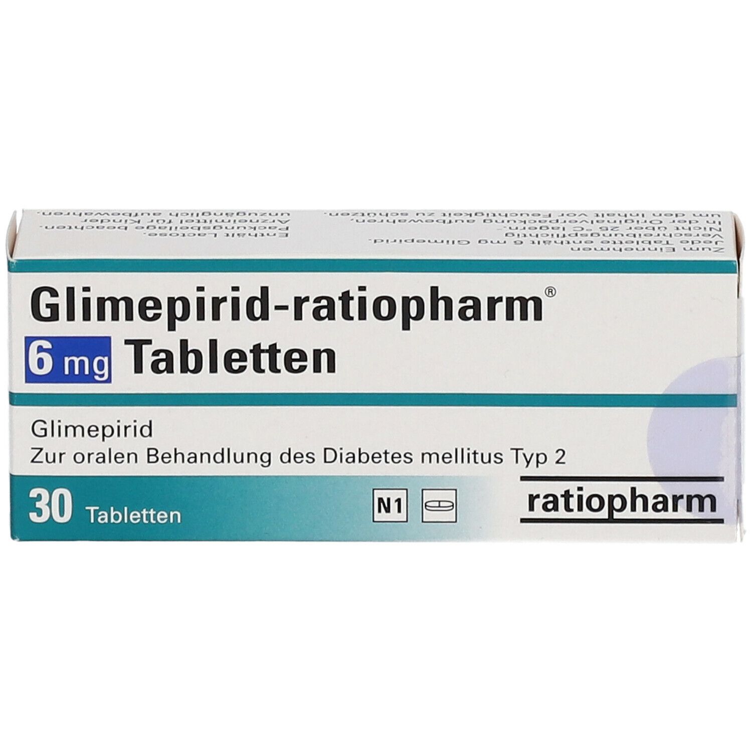 Glimepirid-ratiopharm® 6 mg